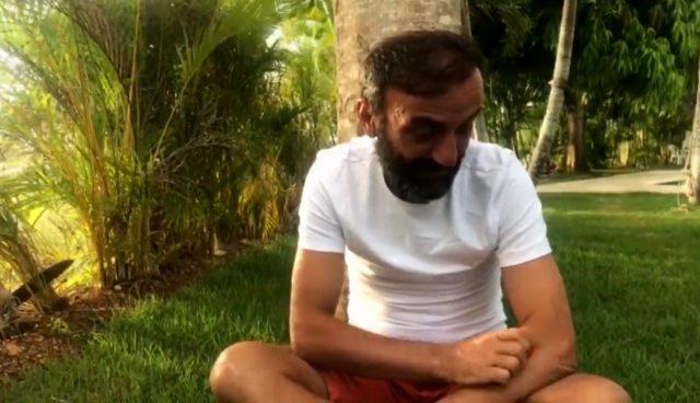 Survivor'dan elenen Ersin Korkut, gözyaşlarına içinde adaya veda etti