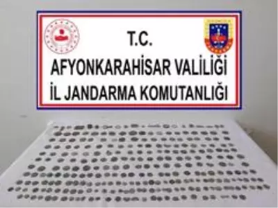Afyonkarahisar'da tam 270 parça tarihi eser ele geçirildi
