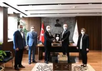 Başkan Ceyhun ve milletvekillerinden bakanlara ziyaret