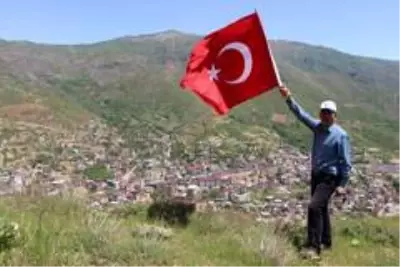 Başkan Saklı, Efkar Dağı'nda bayrak açtı