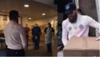 Conor McGregor sağlık çalışanlarını ziyaret etti! Conor McGregor sağlık çalışanlarını ziyaret etti!