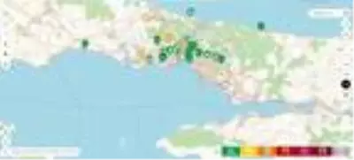 İstanbul'da hava kirliliği yarı yakın düştü