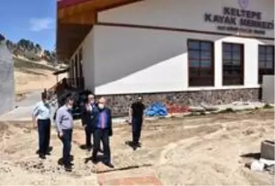 Keltepe Kayak Merkezi'nde çalışmalar sürüyor