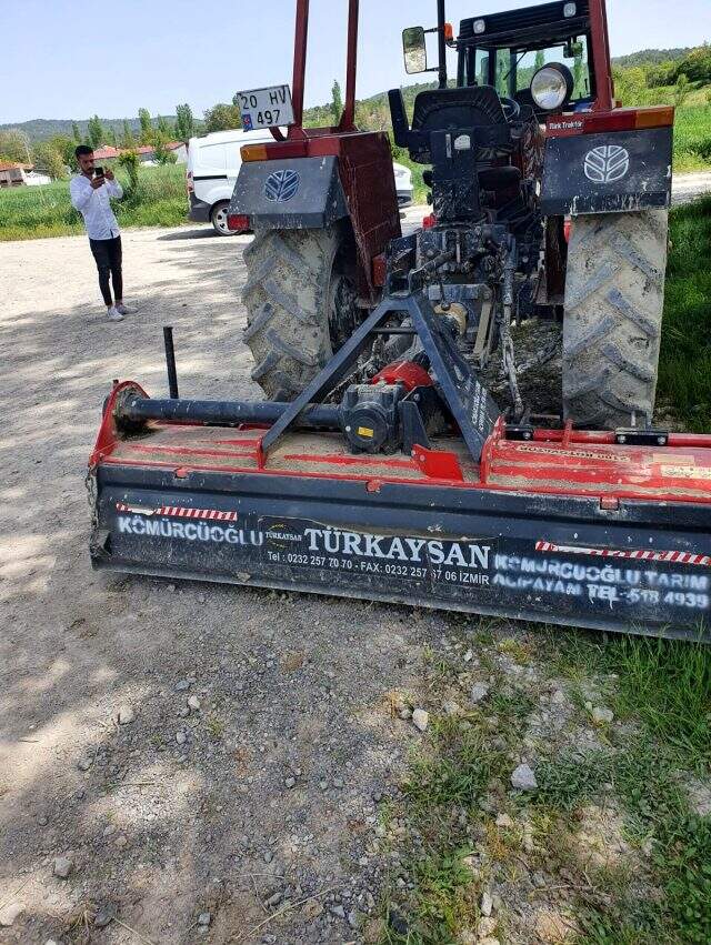 16 yaşındaki genç çapa makinesinin altında kalarak can verdi