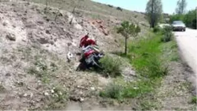 Afyonkarahisar'da motosiklet kazası: 1'i ölü, 1 yaralı