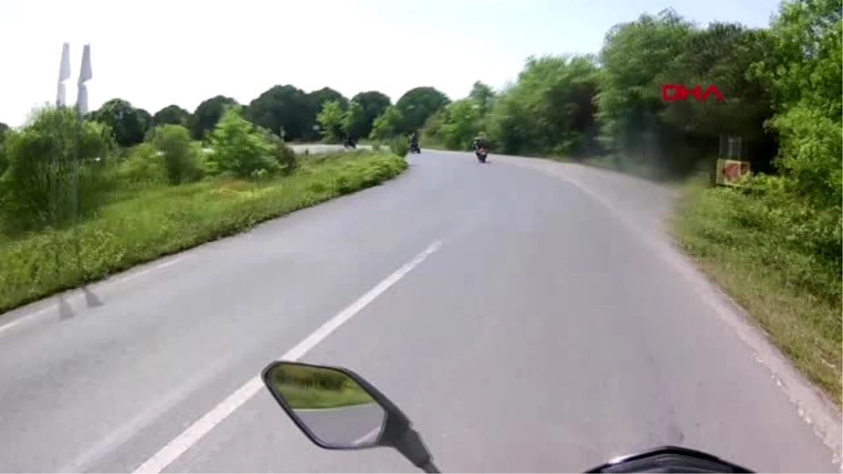 Cankirida Motosiklet Kazasi  : Yok Artık Dedirten Kazalar Mobese Kameralarında.