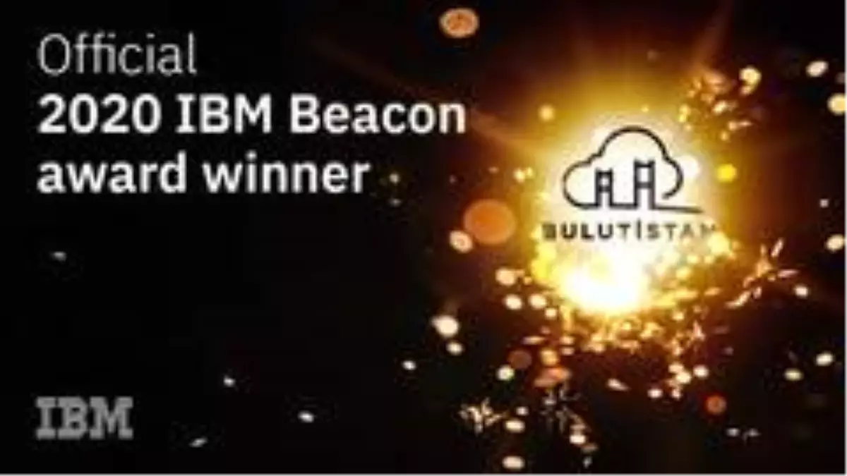 Bulutistan, IBM Beacon 2020 Ödülü'nü kazandı