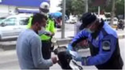 Polis motosiklet sürücülerini hırsızlara karşı uyardı Polis motosiklet sürücülerini hırsızlara karşı uyardı