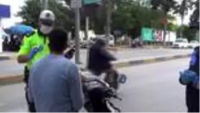Polis motosiklet sürücülerini hırsızlara karşı uyardı