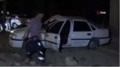 Polis şüpheli kovalamacasında kaza: 3'ü polis 5 yaralı Polis şüpheli kovalamacasında kaza: 3'ü polis 5 yaralı