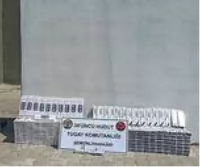 Şemdinli'de 2 bin 890 paket kaçak sigara ve 59 tablet ilaç ele geçirildi