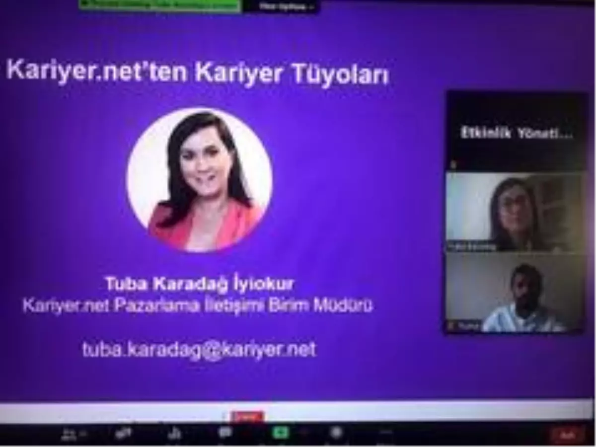 Uzmanından öğrencilere kariyer tüyoları