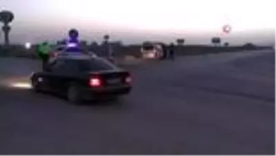 Konya’da 5 kişinin yaralandığı kazada cip ve hafif ticari aracın çarpışma anı kamerada