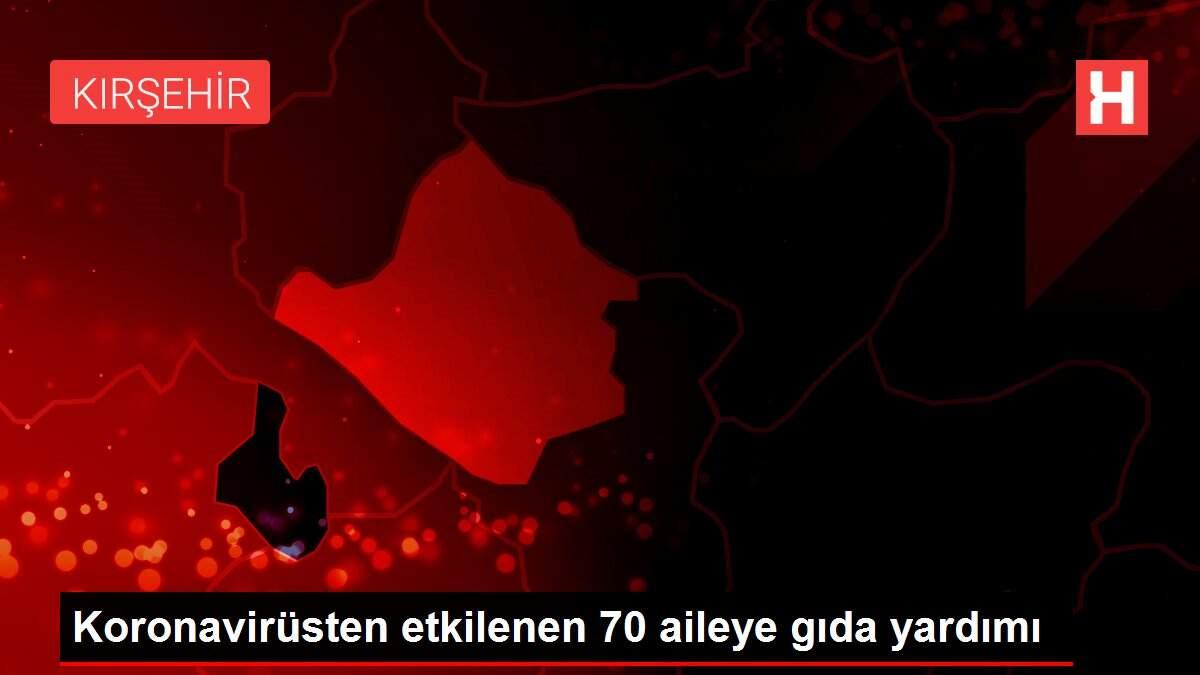 Koronavirüsten etkilenen 70 aileye gıda yardımı
