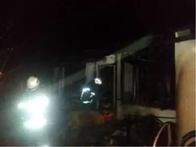 Kütahya'da ev yangını