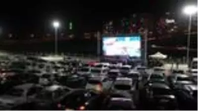 Nevşehir'de arabalı sinema günleri başladı Nevşehir'de arabalı sinema günleri başladı