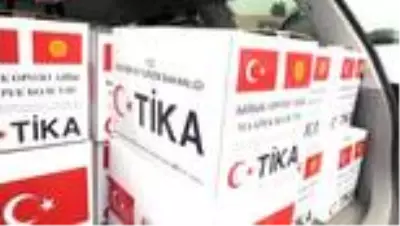 TİKA'dan Kırgızistan'daki Ahıska Türklerine gıda ve hijyen malzemesi desteği TİKA'dan Kırgızistan'daki Ahıska Türklerine gıda ve hijyen malzemesi desteği