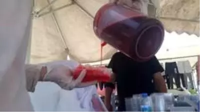 Antalya'da çöl sıcaklarına karşı karlama günleri başladı Antalya'da çöl sıcaklarına karşı karlama günleri başladı