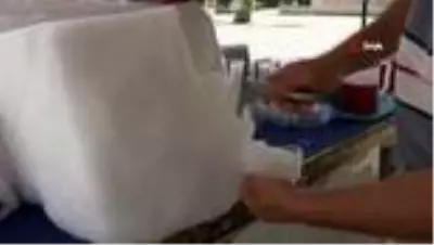 Antalya'da çöl sıcaklarına karşı karlama günleri başladı Antalya'da çöl sıcaklarına karşı karlama günleri başladı