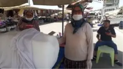 Antalya'da çöl sıcaklarına karşı karlama günleri başladı Antalya'da çöl sıcaklarına karşı karlama günleri başladı