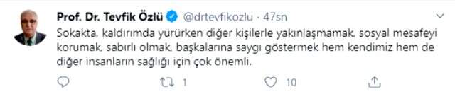 Bilim Kurulu Üyesi Tevfik Özlü, vatandaşlara alışveriş uyarısı: Önümüzdekini 2 metre mesafeden izlemeliyiz