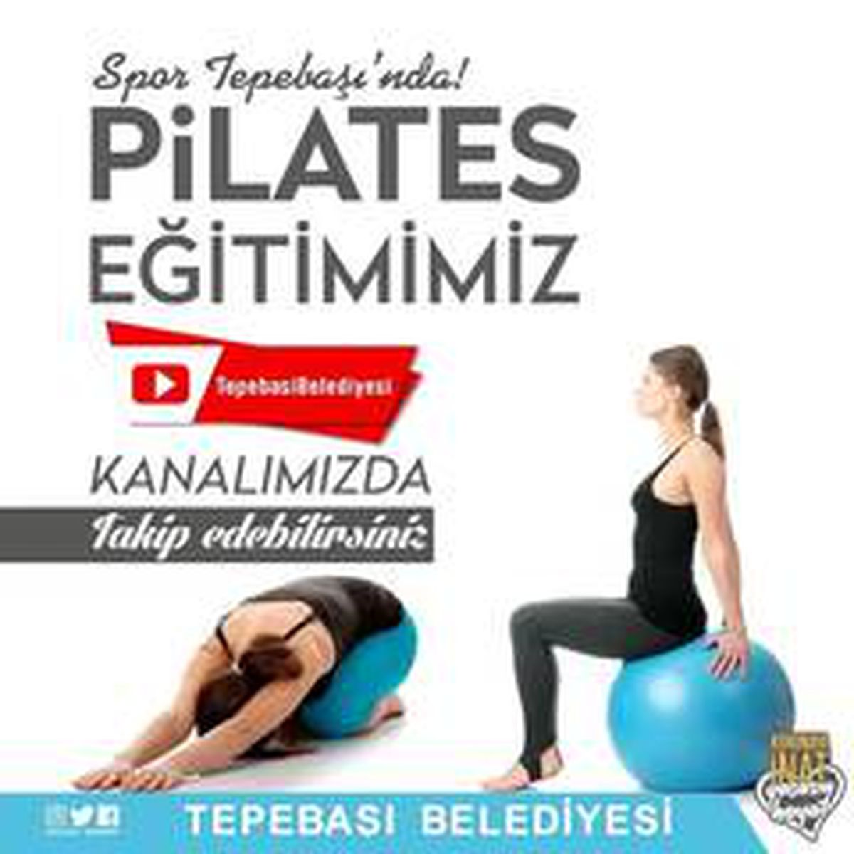 Online pilates eğitimleri sürüyor
