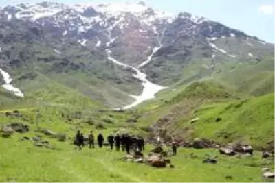 Terörden temizlenen yaylada doğa yürüyüşü