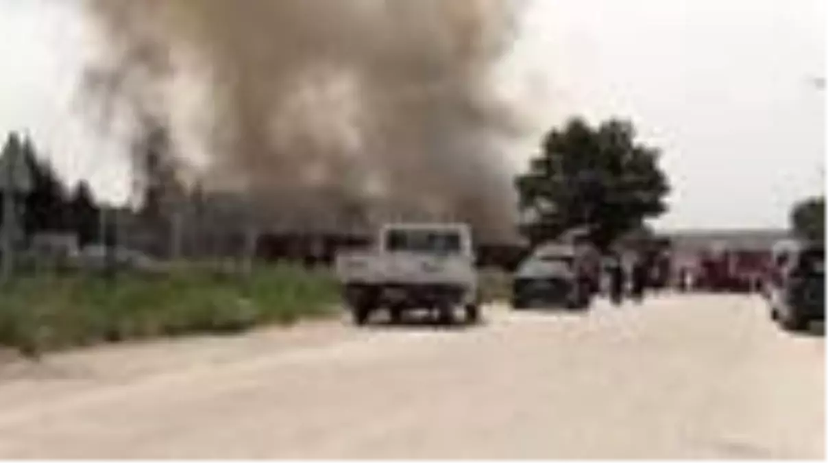 Eskişehir'de geri dönüşüm fabrikasında yangın