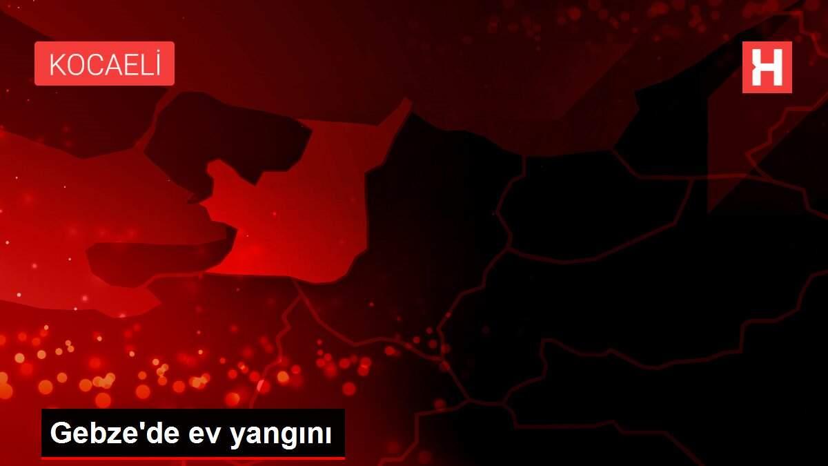 Gebze�de ev yangını Haber