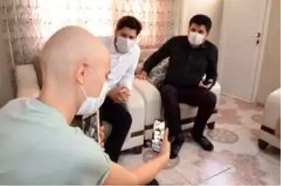 Hayata tutunmaya çalışan Ayyüce'ye Alper Potuk sürprizi