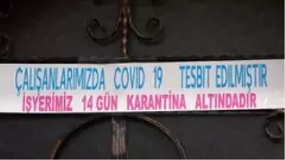 Uşak esnaf kredi kooperatifi pozitif vaka nedeniyle geçici süre kapatıldı