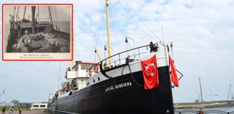 Atatürk'ün Samsun'a çıktığı geminin tek fotoğrafı! Celal Şengör canlı yayında hikayesini anlattı