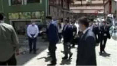 Bakan Kurum Kızılcahamam’da incelemelerde bulundu