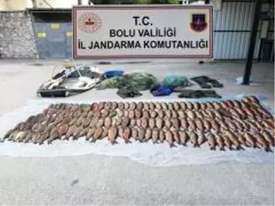 Bolu'da, 2 hafta önce geldiği gölette yine kaçak balık avlarken yakalanan şahsa para cezası Bolu'da, 2 hafta önce geldiği gölette yine kaçak balık avlarken yakalanan şahsa para cezası