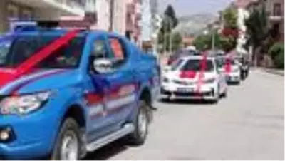 Burdur'da 19 Mayıs konvoyu