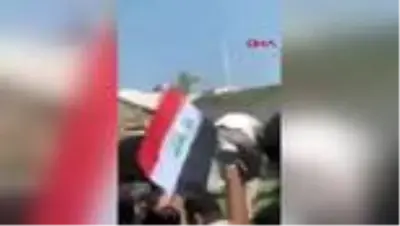 Irak'ta protestocular Suudi televizyon kanalını bastı Irak'ta protestocular Suudi televizyon kanalını bastı
