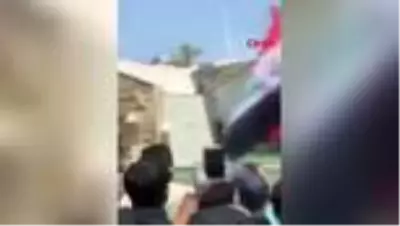 Irak'ta protestocular Suudi televizyon kanalını bastı Irak'ta protestocular Suudi televizyon kanalını bastı