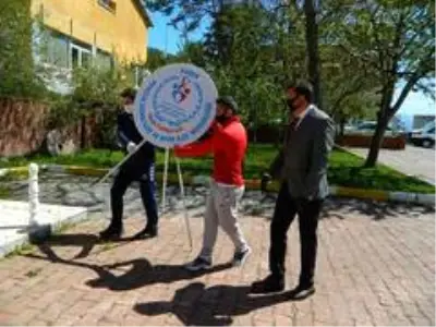 Posof'ta 19 Mayıs 19 kişi ile kutlandı