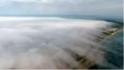 Sinop'u sis bulutu kapladı