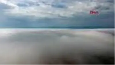 Sinop'u sis bulutu kapladı Sinop'u sis bulutu kapladı