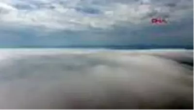 Sinop'u sis bulutu kapladı Sinop'u sis bulutu kapladı