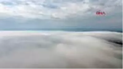 Sinop'u sis bulutu kapladı Sinop'u sis bulutu kapladı