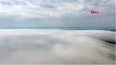 Sinop'u sis bulutu kapladı Sinop'u sis bulutu kapladı