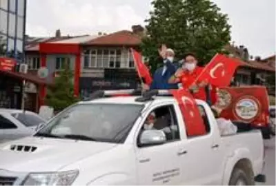 Şuhut'ta 19 Mayıs konvoyu
