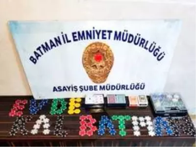 Batman'da kumar operasyonu: Sosyal mesafeyi ihlal eden 12 kişiye 37 bin 800 lira ceza