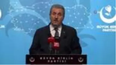 BBP Genel Başkanı Destici: 'Memleket masası TBMM'dir' BBP Genel Başkanı Destici: 'Memleket masası TBMM'dir'