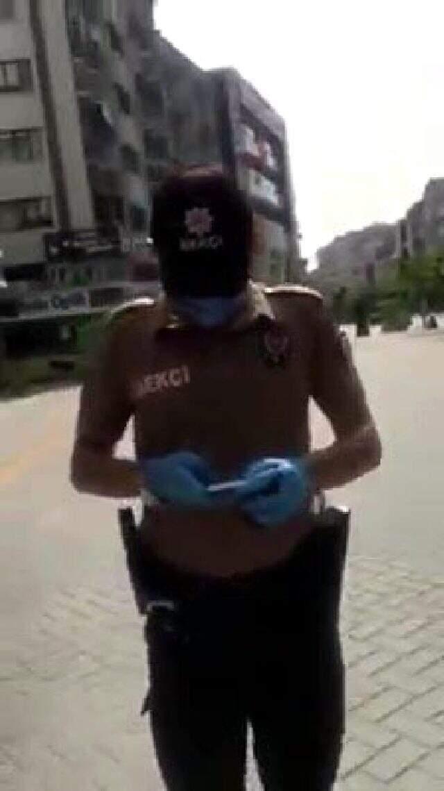 Bekçilere direndi, polis ceza keserken ağladı Bekçilere direndi, polis ceza keserken ağladı