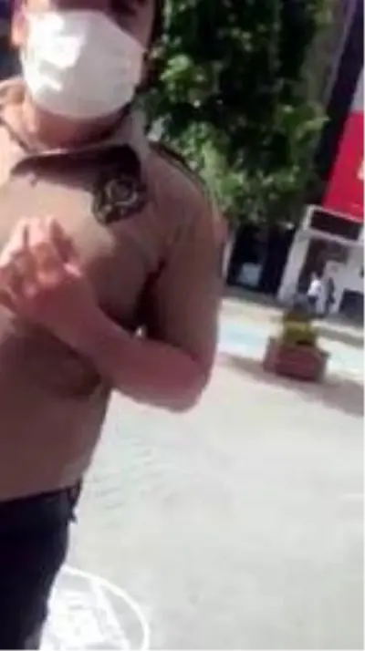 Maske yasağını delen kadın, bekçiye direndi polis ceza keserken ağladı Maske yasağını delen kadın, bekçiye direndi polis ceza keserken ağladı