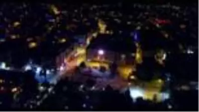 Burdur'da ışık gösterisi Burdur'da ışık gösterisi