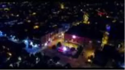 Burdur'da ışık gösterisi Burdur'da ışık gösterisi
